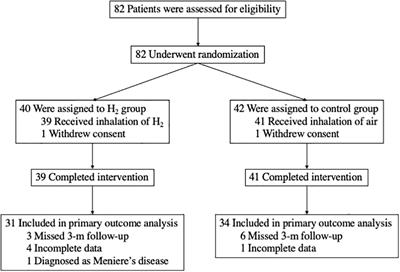 A double-blinded, randomized controlled clinical trial of hydrogen inhalation therapy for idiopathic sudden sensorineural hearing loss